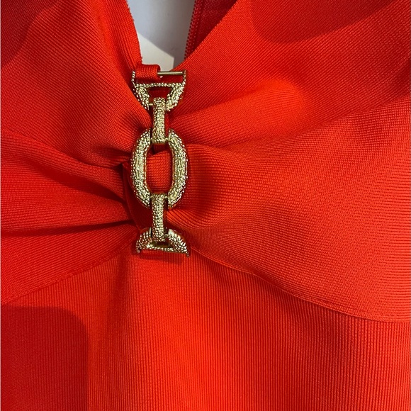 Mew Mews Ozzie Cutout Ruched Bandage Dress - Picture 6 of 9